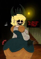 princess peach from coronation day (creepypasta) by gabosunstar