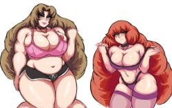 2girls ishmael_(limbus_company) limbus_company littleteze project_moon rodion_(limbus_company)