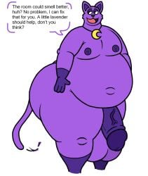 anthro anthro_on_anthro anthro_only catnap catnap_(poppy_playtime) critters_(poppy_playtime) domestic_cat feline feline furry_only fusion_duck no_humans poppy_playtime poppy_playtime_(chapter_3) purple_fur purple_skin sex smiling_critters tagme