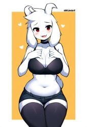 ai_generated anthro asriel_dreemurr female goat novelai rule_63 undertale_(series)