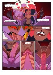 dark-skinned_female hazbin_hotel long_penis marinehusbands petite_female size_difference vaginal_penetration valentino_(hazbin_hotel) velvette_(hazbin_hotel)