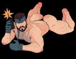 ass ass_focus fabssdaf hairy_ass male male_only metal_gear_solid solid_snake solo_male thong underwear