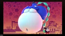 ayax_(ayaxstudio) ayaxstudio big_ass bubble_butt furry huge_ass inflation tagme thick_thighs wide_hips