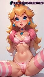 1girls ai_generated blonde_hair blue_eyes curvaceous curvy curvy_body curvy_female electroworld female female female_focus female_only highres inviting_to_sex mario_(series) nintendo princess_peach seductive seductive_look seductive_pose shiny_skin solo solo_female super_mario_bros. uncensored voluptuous voluptuous_female