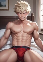 1boy abs ai_generated bakugou_katsuki blonde_hair boku_no_hero_academia boxer_briefs bsky_link bulge civitai dvxxxgrai gay male male/male male_focus male_only male_underwear muscular muscular_male my_hero_academia pixai pony_diffusion_xl red_eyes red_underwear solo solo_focus solo_male tagme twitter twitter_link yaoi