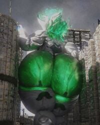 big_ass big_breasts breasts bubble_butt female huge_ass macro qzk_forte tagme thick_thighs wide_hips