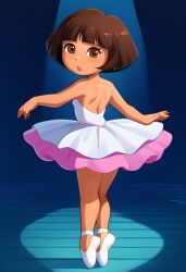 ai_generated dora_marquez dora_the_explorer landidzu_(style) tagme tutu