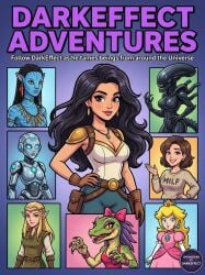 6+girls 8girls ai_generated alien alien_(franchise) alien_girl android armor armored_female avatar avatar:_the_way_of_water black_body black_skin blue_body blue_skin bow breasts cleavage clothed_female clothing crown darkeffect dnd_character dungeons_and_dragons earrings elf elf_ears elf_female english english_text female female_focus female_monster female_only female_robot female_xenomorph front_view fully_clothed headband headgear headwear jewelry lips lipstick living_machine living_sex_toy magazine magazine_cover mario_(series) mature mature_female monster monster_girl multiple_girls na'vi nude nude_female petite petite_body presenting princess princess_peach reptile reptile_humanoid robot robot_girl robot_humanoid text xenomorph xenophilia