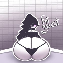 ass ass_focus big_ass fat_ass fundamental_paper_education miss_circle_(fundamental_paper_education) tagme