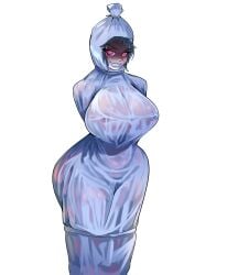 1girls areolae big_breasts big_thighs breasts busty dindomba female female_only ghost ghost_girl huge_breasts huge_thighs large_breasts large_thighs nipples see-through see-through_clothing thick_thighs thighs