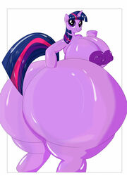 anthro ass breasts dragonicxs equine fat friendship_is_magic gofenix huge_ass huge_nipples large_breasts my_little_pony nipples twilight_sparkle_(mlp) wide_hips