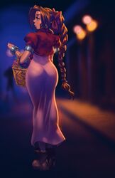 aerith gainsborough from final fantasy by negarobo