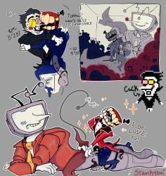 caine (tadc) from deltarune by stankyboi(artist)