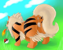 arcanine canine deathlight deathlightdb female feral fluffy heat interspecies mammal nintendo pokemon pokemon_(species) pussy video_games zoophilia