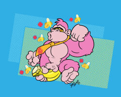 1boy 2025 balls banana banana_in_ass crystal donkey_kong donkey_kong_(series) donkey_kong_bananza foreskin gay male male_only nintendo object_in_ass penis solo spacepupsilver uncircumcised video_games yaoi