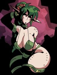 bearweast big_ass big_breasts dryad dryad_(terraria) female female_only flower flower_in_hair hand_behind_head huge_breasts leaf leaf_clothing pointy_ears re-logic terraria thick_thighs