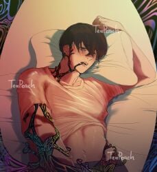 black_hair color gay hikaru_ga_shinda_natsu hikaru_indou the_summer_hikaru_died yaoi yoshiki_tsujinaka