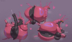 2026 2_antennae animal_genitalia animal_penis antennae_(anatomy) anus artist_name axoarts balls bedroom_eyes big_balls big_butt big_penis black_body black_eyes black_tail bodily_fluids butt digital_media_(artwork) equine_genitalia equine_penis erection feral generation_5_pokemon genital_fluids genitals half-closed_eyes heart_symbol hi_res huge_balls huge_butt huge_penis looking_at_butt looking_at_own_butt looking_at_self looking_back lying male multicolored_antennae multicolored_body narrowed_eyes nintendo on_back on_side penis pokemon pokemon_(species) precum presenting presenting_anus presenting_hindquarters presenting_penis puffy_anus purple_antennae purple_body quadruped rear_view red_antennae red_body red_tail scolipede seductive short_tail solo sweat tail text thick_thighs three-quarter_view two_tone_antennae two_tone_tail vein veiny_penis yellow_sclera