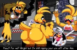 chica (fnaf) from five nights at freddy's by narrator34