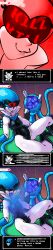 eviltqf deltarune deltarune_chapter_2 vore comic comic_page dialogue english_text text undertale_(series) queen_(deltarune) noelle_holiday end_page