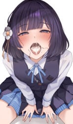hataya misuzu from gakuen idolmaster by namagaki namero