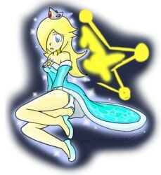 female female_only human mario_(series) nintendo panties princess_rosalina solo super_mario_galaxy upskirt white_panties xero-j