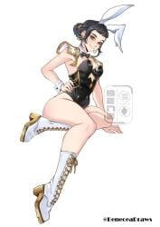 bunnygirl from kpop demon hunters by beneceadraws