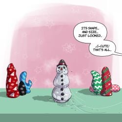 christmas dildo dildo_reveal lech_lewds lube lube_string natalie_collins present tagme tagme_(source)
