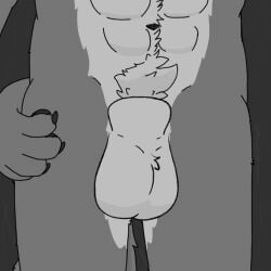 abs animal_genitalia animal_penis animated anthro ball_slap ball_tuft balls big_balls big_penis bodily_fluids body_hair bouncing_balls breath canid canine canine_genitalia canine_penis canis claws cockslap digital_drawing_(artwork) digital_media_(artwork) dripping ejaculation erection faceless_character faceless_male frame_by_frame fully_sheathed fur genital_fluids genitals grey_body grey_fur hand_on_hip hands-free happy_trail hi_res knot knot_in_sheath knotted_penis kodiff leaking_precum long_penis male mammal mature_anthro mature_male muscular muscular_anthro muscular_male nude pawpads penis pink_penis precum precum_drip precum_on_penis precum_squirt precum_string presenting pubes sheath simple_background slap solo swing swinging_penis tail tail_motion tailwag thick_penis throbbing throbbing_balls throbbing_penis tuft wolf