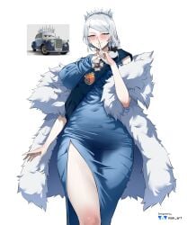 queen elizabeth ii from cars (film) by nisp art