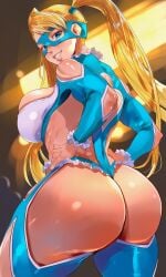 rainbow mika from street fighter by addicted2butts