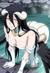 albedo (overlord) from overlord (maruyama) by mystic maidens