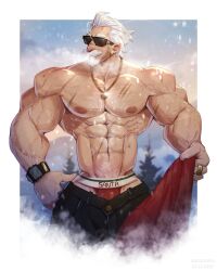 santa claus from christmas by ward gaya