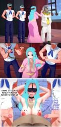 marine (one piece) from one piece by oshino3d