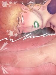 blush choking choking_while_penetrating dio_brando green_lipstick hate_sex intense_sex kars male rough_sex slight_blood vampire_bite yellow_hair