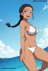 ai_generated katara solo solo_female swimsuit tagme video