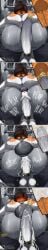 1boy 1boy1girl alice_(murder_drones) belly_bulge big_ass big_breasts big_cock big_penis comic cum cum_in_pussy cum_in_uterus cum_inside english english_text epokguyz female fucked_from_behind fucked_senseless full_nelson glitch_productions huge_breasts huge_cock inflation male male/female milf mind_break mind_broken mindbreak murder_drones n_(murder_drones) naked naked_female orange_eyes reverse_cowgirl_position robot robot_girl screen_face sex sex_from_behind solo_focus. stomach_bulge tags_request thick_ass