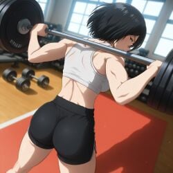 mikasa ackerman from attack on titan by nate ai