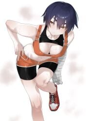 kanbaru suruga from bakemonogatari by arril100