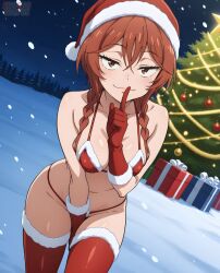 kazao niko from christmas by eroero waifus