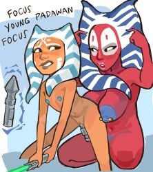 2025 2d 2girls age_difference aged_down ahsoka_tano alien alien_girl alien_humanoid alien_only areolae bent_over big_breasts blue_background blue_nipples blush breast_size_difference breasts brown_lips clone_wars color completely_nude dark_lips dialogue duo english_text eyelashes eyes facial_markings female female/female female_only flat_chest flustered gesture gold_piercing green_lightsaber hi_res holding_object holding_sword holding_weapon horn humanoid humanoid_only improvised_dildo improvised_sex_toy jedi jedi_master jedi_padawan kneeling large_areolae lekku_(anatomy) levitation lightsaber lightsaber_hilt lightsaber_in_pussy looking_back magic magic_user markings masturbating_with_weapon mature mature_female melee_weapon multiple_girls nipple_piercing nipples not_furry nude nude_female nudity object_in_pussy object_insertion older_female open_eyes orange_body piercing pointing_at_head pointing_at_self poivre_moulu pubic_tattoo pussy red_body sex_education shaak_ti shaved_pussy side_view simple_background size_difference small_breasts spread_legs standing star_wars sword sword_in_vagina teeth tentacle_hair text think_mark_think! togruta training true_flat_chest url vaginal_insertion vaginal_object_insertion weapon weapon_in_pussy weapon_insertion young younger_female yuri