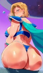 android 18 from dragon ball by addicted2butts
