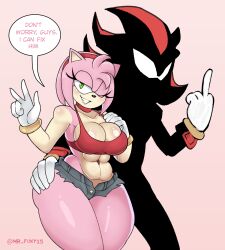 amy rose from sega by mr foxy15
