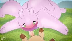 16:9 ambiguous_gender ambiguous_on_top ambiguous_penetrated animated anthro blush bodily_fluids brown_markings closed_eyes day dominant dominant_ambiguous drooling duo excessive_saliva fellatio first_person_view fur generation_1_pokemon generation_6_pokemon genitals goodra grass green_eyes hi_res hill larger_ambiguous larger_on_top larger_penetrated lazy_sunshine lying male male/ambiguous male_on_bottom male_penetrating male_penetrating_ambiguous markings meowth nintendo on_bottom on_front on_top oral oral_penetration outside oversized_fellatio oversized_oral overweight overweight_ambiguous overweight_anthro penetration penile penis plant pokemon pokemon_(species) purple_body purple_markings purple_skin raised_foot saliva saliva_on_penis sex short_playtime shorter_than_10_seconds shorter_than_30_seconds size_difference sky slightly_chubby slightly_chubby_ambiguous slightly_chubby_anthro slime small_but_hung smaller_male sound sound_warning sucking sweat tagme tan_body tan_fur video voice_acted widescreen