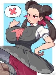 gym leader from nintendo by painting fish