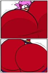 ass_expansion big_ass big_breasts breast_expansion breasts bubble_butt hourglass_expansion huge_ass huge_breasts hyper_ass hyper_breasts puffster3 sega sonia_the_hedgehog sonic_(series) tagme thick_thighs wide_hips