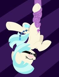 2014 anal anal_beads anal_sex anus ball_gag blue_hair blush bondage bound closed_eyes coco_pommel cutie_mark dildo drooling dtcx97 earth_pony equine female female_only feral friendship_is_magic fur gag hair hi_res horse mammal my_little_pony nude penetration plain_background pony pussy pussy_juice saliva sex_toy solo suspension two_tone_hair upside-down vaginal_penetration white_fur