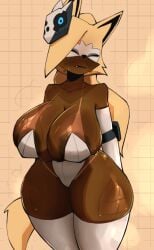 anthro areola big_breasts bodily_fluids breasts canid canine canis female huge_breasts idw_publishing mammal postpluvial sega solo sonic_(series) sonic_the_hedgehog_(comics) sonic_the_hedgehog_(idw) sonic_the_hedgehog_(series) sweat tanline whisper_the_wolf wolf