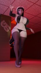 3d backrooms big_breasts big_nipples exposed_breasts glowing_eyes grandmastersurgeon impending_sex oblivionfall phalia succubus the_backrooms white_skin