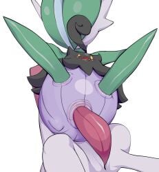 female gallade highres penetration pokemon pokemon_(species) pumpkaboo pussy vaginal_penetration
